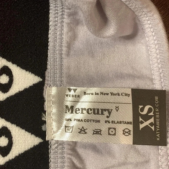 Katy Weber Men’s Brief Underwear White & Gray Pima Cotton Size XS New - Picture 7 of 9
